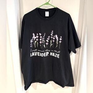 Taylor Swift Lavender Haze Black Shirt 3XL